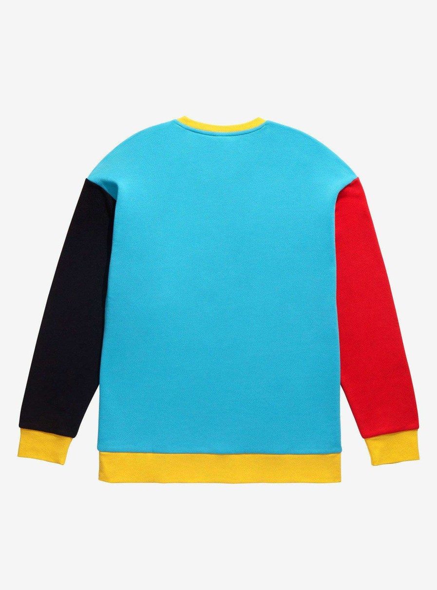 Adults * | Popular Disney Pixar Luxo Jr. & Logo Color Block Crewneck Boxlunch Exclusive