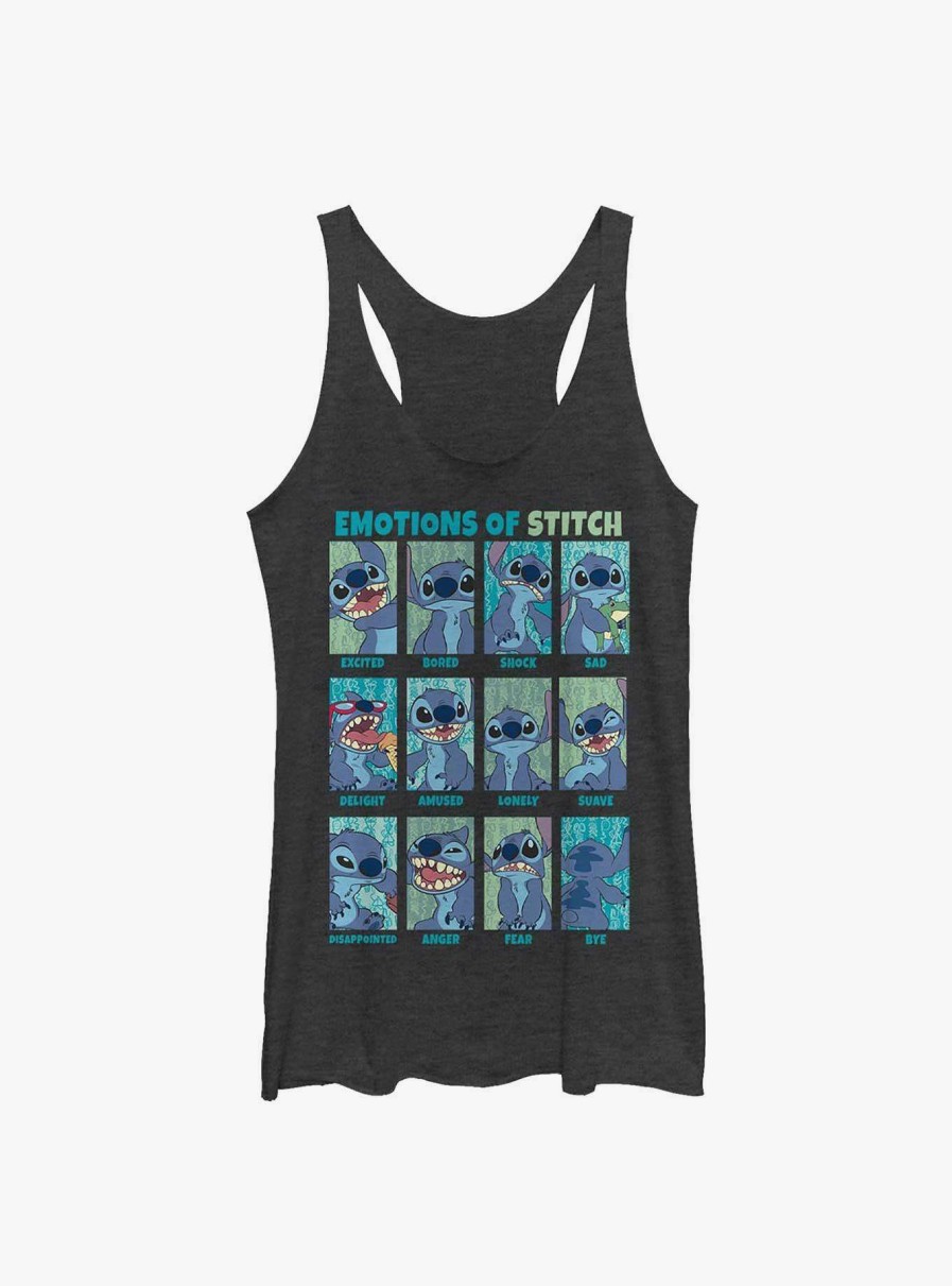 Adults * | Disney Lilo & Stitch Emotion Womens Tank Top Top Selling