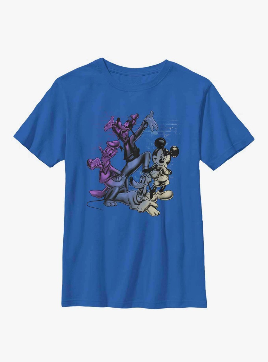 Kids * | Disney Mickey Mouse Mickey And Friends Youth T-Shirt Discount Sale