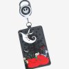 Accessories * | Offering Discounts Loungefly The Nightmare Before Christmas Jack Skellington & Zero Retractable Lanyard Boxlunch Exclusive