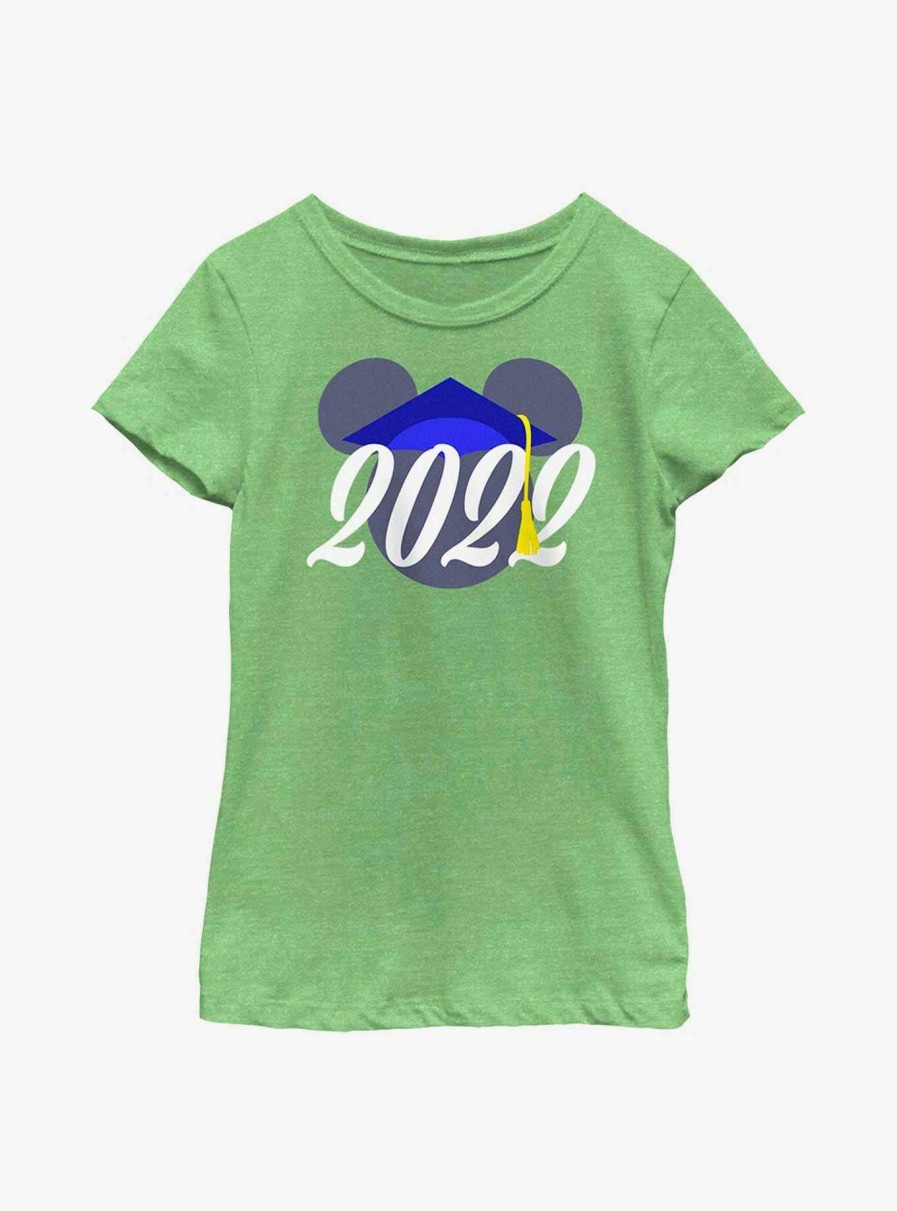 Kids * | Disney Mickey Mouse 2022 Grad Youth Girls T-Shirt Outlet Sale