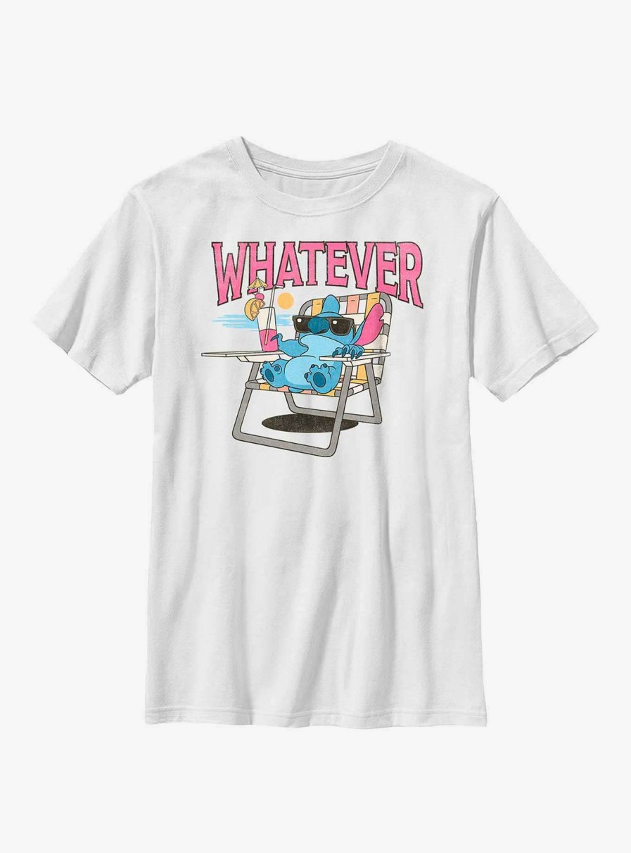 Kids * | Lower Price Disney Lilo & Stitch Whatever Stitch Youth T-Shirt