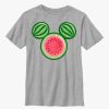 Kids * | Disney Mickey Mouse Watermelon Ears Youth T-Shirt Top Selling