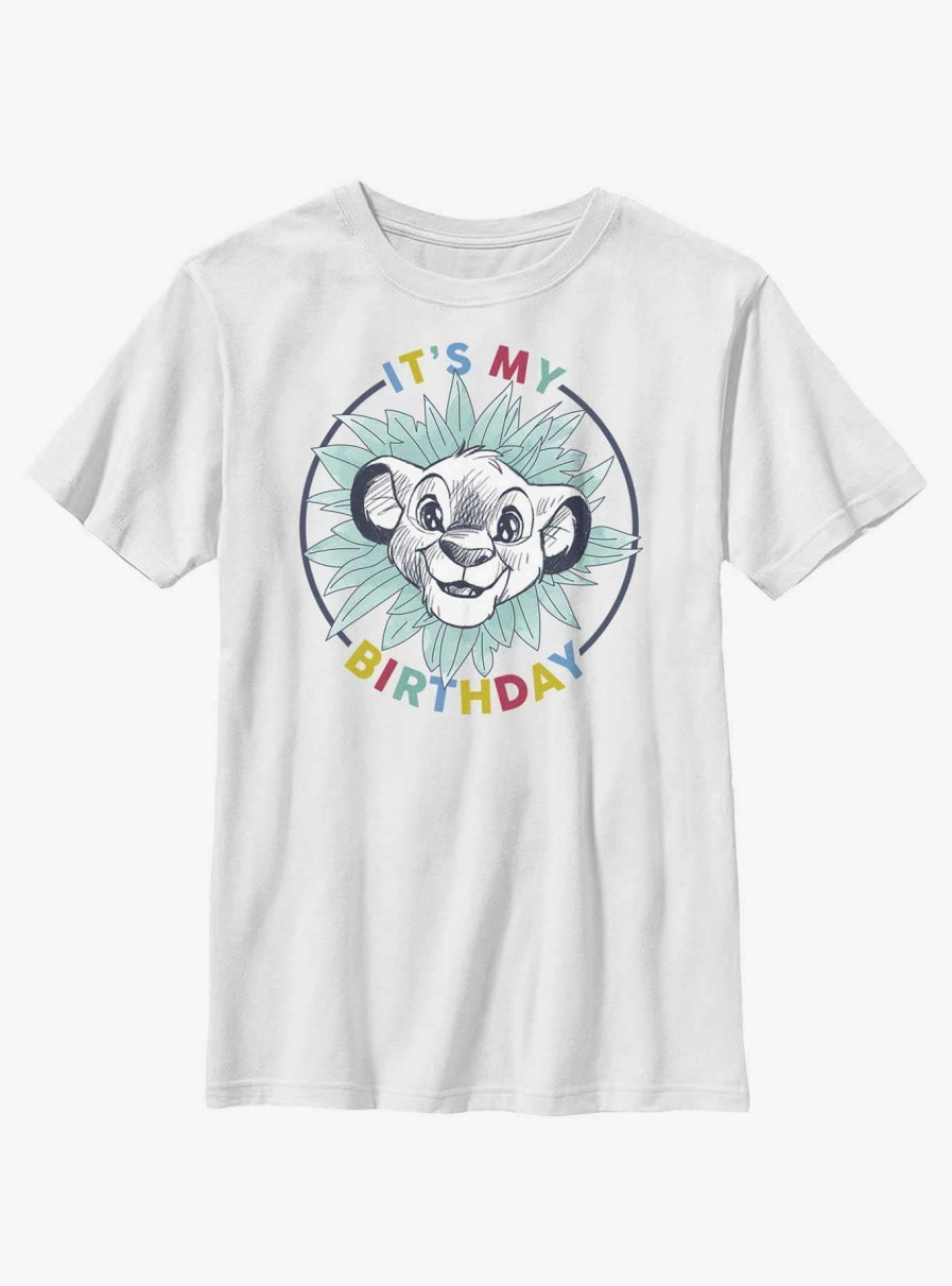 Kids * | Best Guaranteed Disney Lion King Birthday Lion T-Shirt