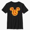 Kids * | Disney Mickey Mouse Mickey Pizza Ears Youth T-Shirt Original