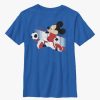 Kids * | Disney Mickey Mouse Canada Kick Youth T-Shirt New