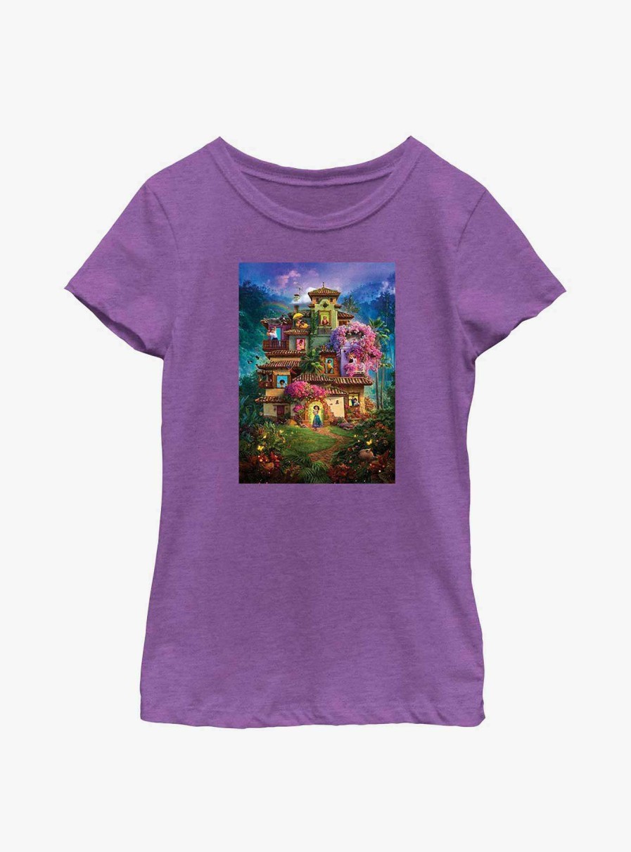 Kids * | Best Guaranteed Disney Encanto Madrigal House Poster Youth Girls T-Shirt